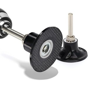 2 Inch Disc Pad Holder with ¼” Shank, Die Grinder Sanding Suitable for Roloc, Sanding and Surface Preparation, – by Ram Pro - 1 of 4