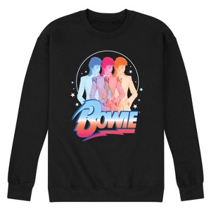 Men's - David Bowie - Bowie 3D Graphic Fleece Sweatshirt - 1 of 4
