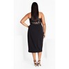 Women's Plus Size Perfect Date Dress - black | CITY CHIC - image 2 of 4