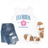 The Juniper Shop Florida The Sunshine State Youth Tank Top - XS - White - 2 of 4