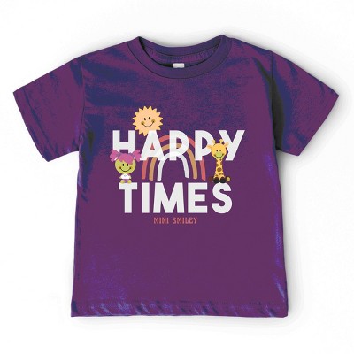 The Juniper Shop Mini Smiley Happy Times Toddler Short Sleeve Tee
