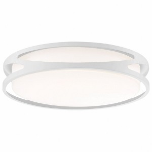 Access Lighting Lucia 1 - Light Flush Mount in  White - 1 of 2