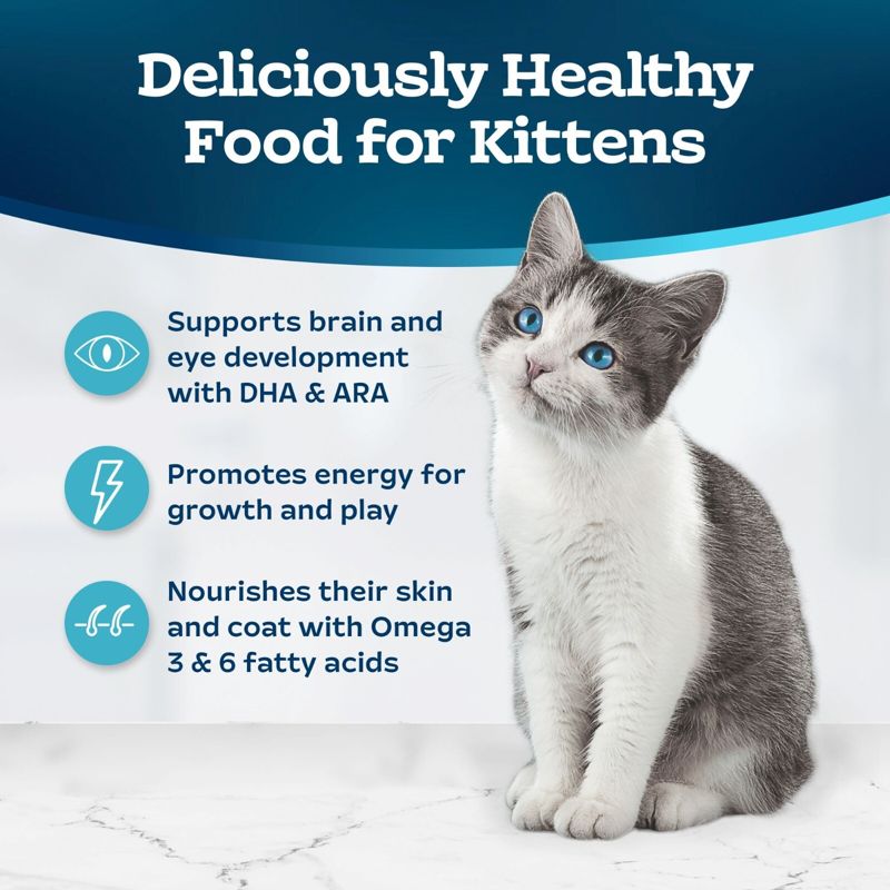 Blue Buffalo Tastefuls with Chicken Natural Kitten Dry Cat Food, 4 of 12