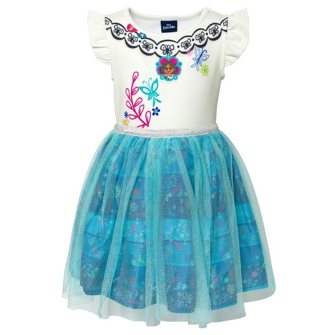  IDOTTA Mirabel Costume Encanto Dress for Girls