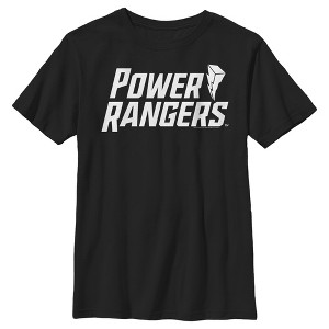 Boy's Power Rangers Classic Lightning Bolt Logo T-Shirt - 1 of 4