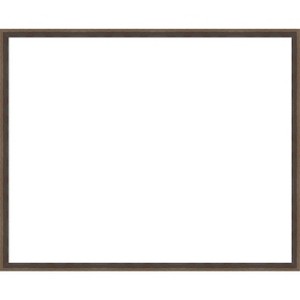 Amanti Art Hardwood Wedge Mocha Framed Dry Erase Magnetic Board - 1 of 4