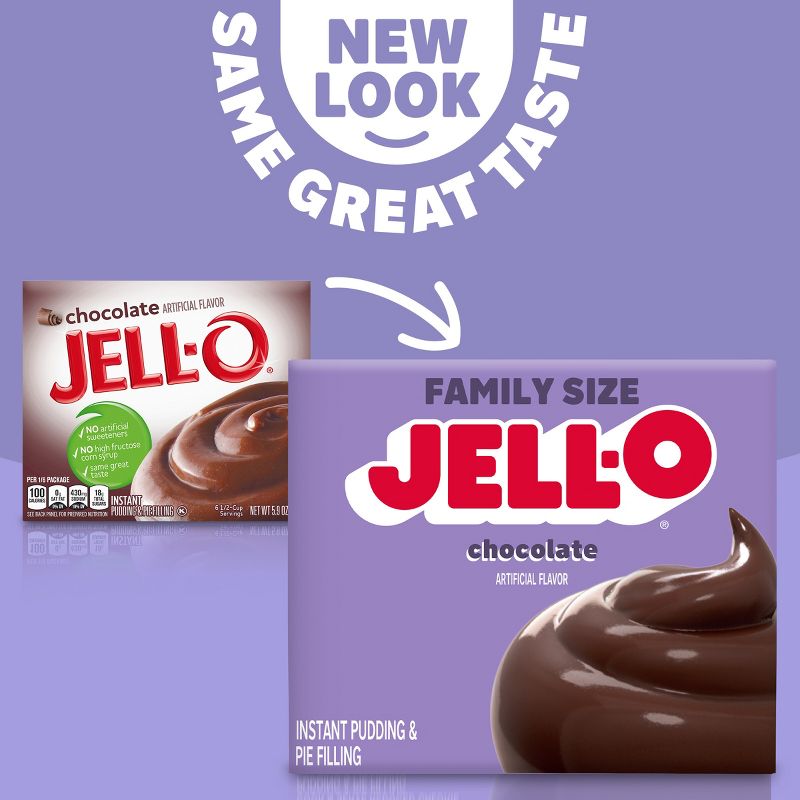 JELL-O Instant Chocolate Pudding &#38; Pie Filling - 5.9oz, 3 of 10