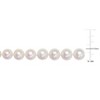 EVERLY JEWELRY |Men's Sterling Silver 9-9.5mm Cultured Freshwater Pearl Necklace and Bracelet 2-Piece Set  - 20 in + 9 in - 4 of 4