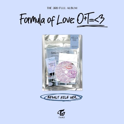 TWICE - Formula of Love: O+T=<3 (Result file ver.) (CD)