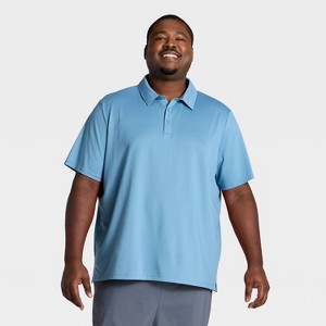 Men's Linear Mesh Polo Shirt - All In Motion™ - 1 of 3