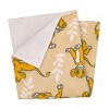 NoJo Disney Lion King Tan, Beige and White Simba Super Soft Cuddly Plush Baby Blanket - 3 of 4