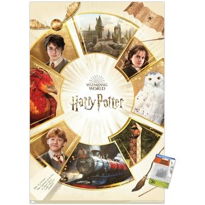 Trends International The Wizarding World: Harry Potter - Magic Circle Unframed Wall Poster Prints - 1 of 4