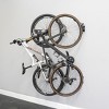 StoreYourBoard Swivel Mount Bike Storage Rack | 2 Bike Garage Wall Hooks | Deep Water - 3 of 4