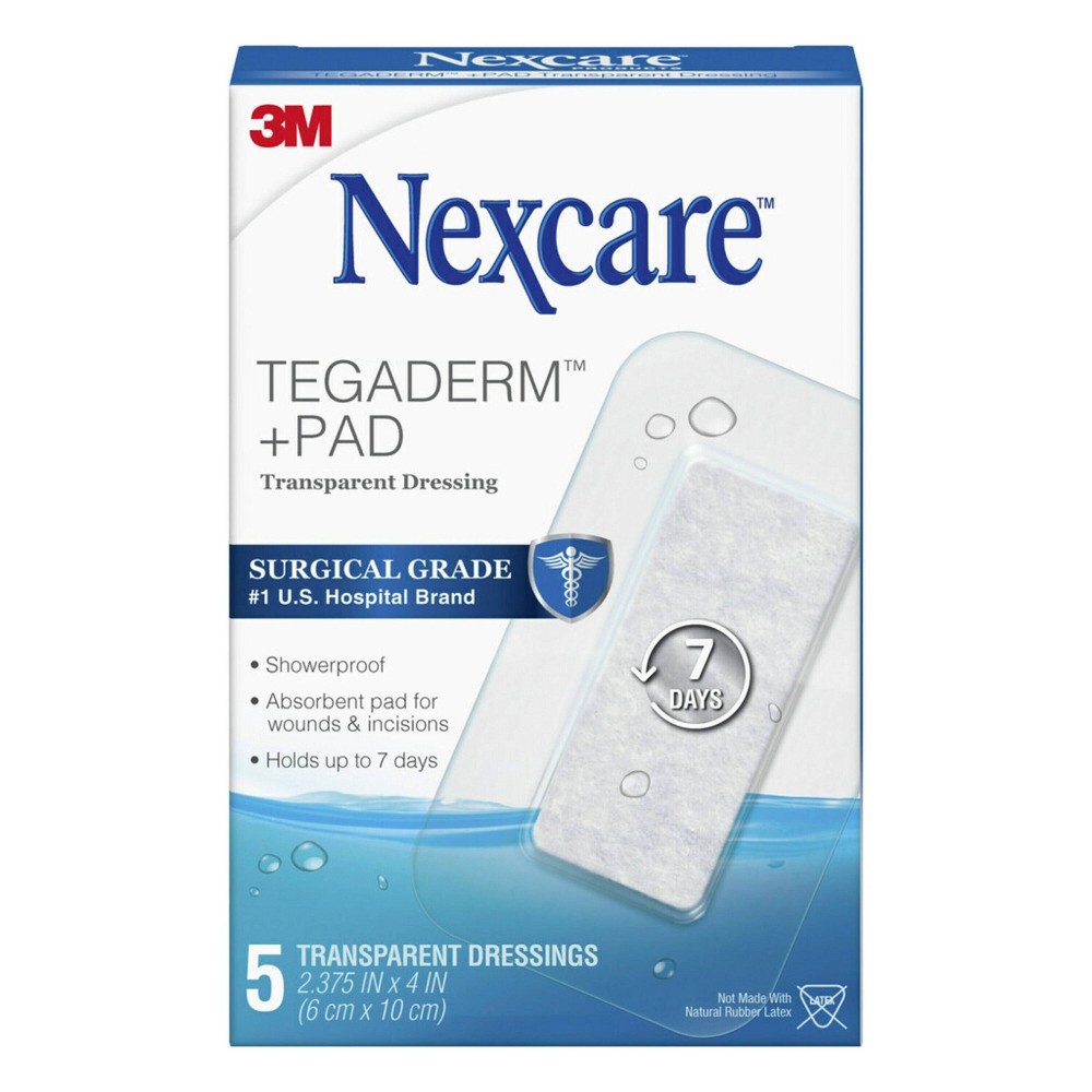 UPC 051131835580 product image for Nexcare Tegaderm with Pad - 5ct | upcitemdb.com