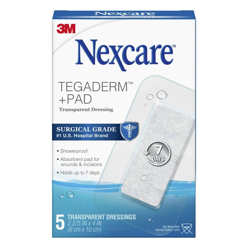 Nexcare Tegaderm with Pad - 5ct, 1 of 8