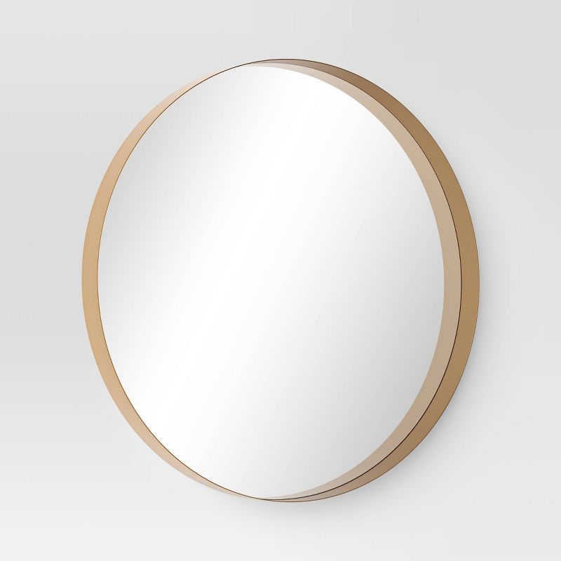 30" Flush Mount Round Decorative Wall Mirror - Project 62™, 4 of 12