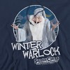 Santa Claus Is Comin To Town Winter Warlock Adult Pull-Over Hoodie - 2 of 4