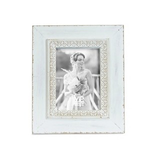 VIP Wood 11 in. White 5x7 Photo Frame - 1 of 4