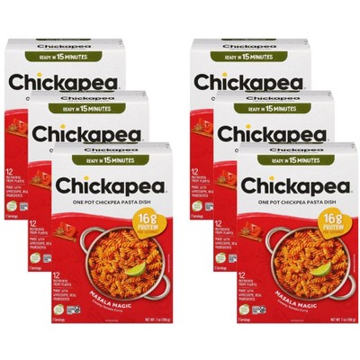Chickapea Masala Magic Chickpea Pasta - Case of 6/7 oz
