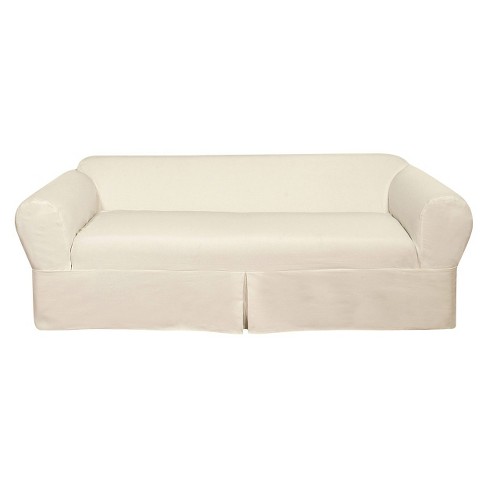 White Wrap Sofa Slipcover Target