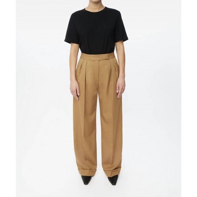 Women's Pleated Wide Leg Pants - DƒÅl the Label