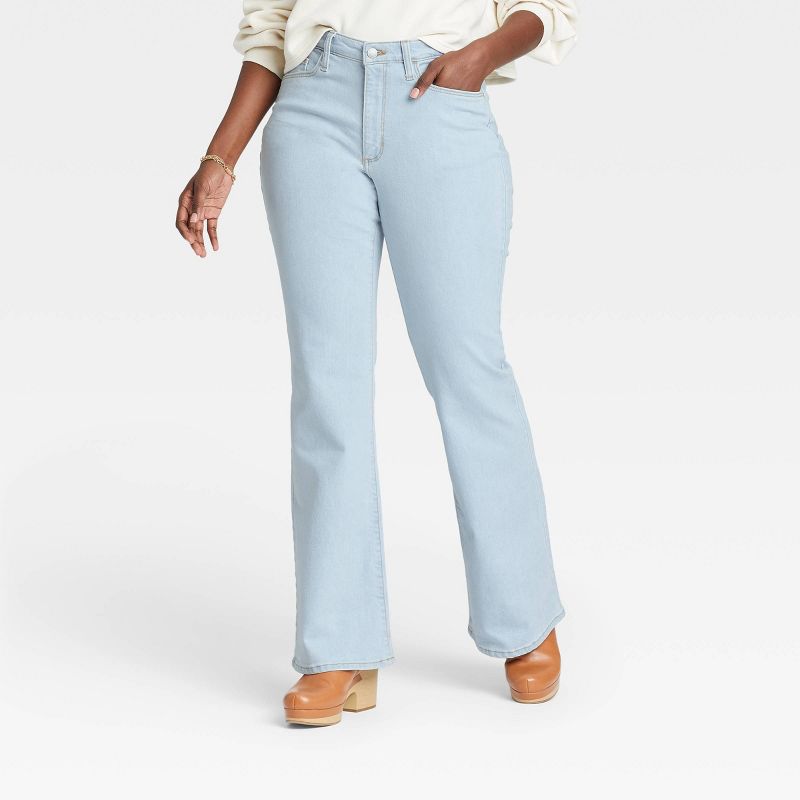 Women's High-Rise Flare Jeans - Universal Thread™, 4 of 10