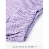 Disney Mickey Mouse & Friends Kids Girl Pearl Button  Top and Bottom Sets Knit Top & Tweed Skirt 4T-5T Purple 2 PCS - 4 of 4
