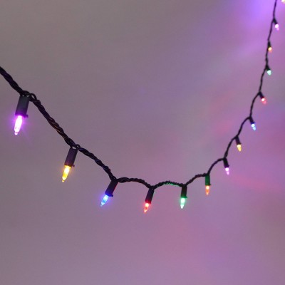Philips 200ct LED Super Bright Mini Spool String Lights Multicolor with Green Wire