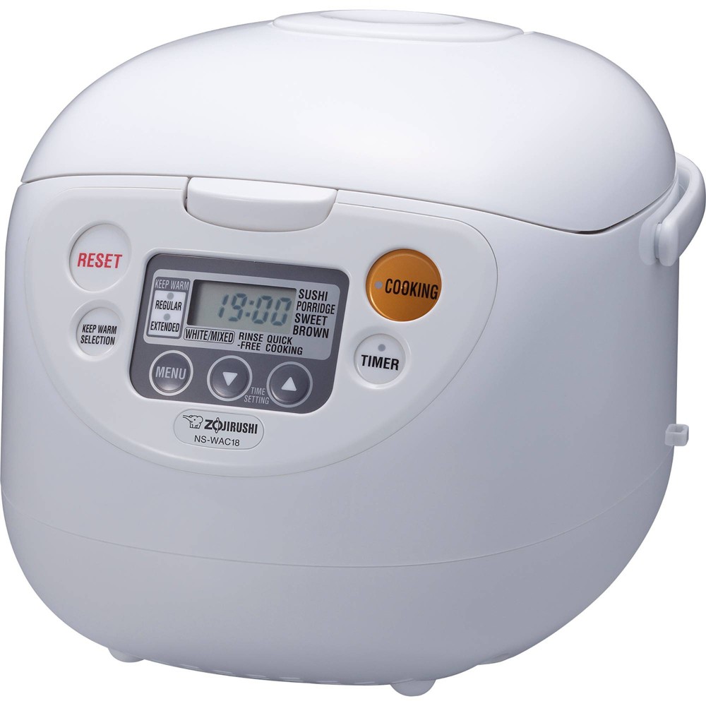 Zojirushi Micom 10-Cup Rice Cooker &amp; Warmer - Cool White