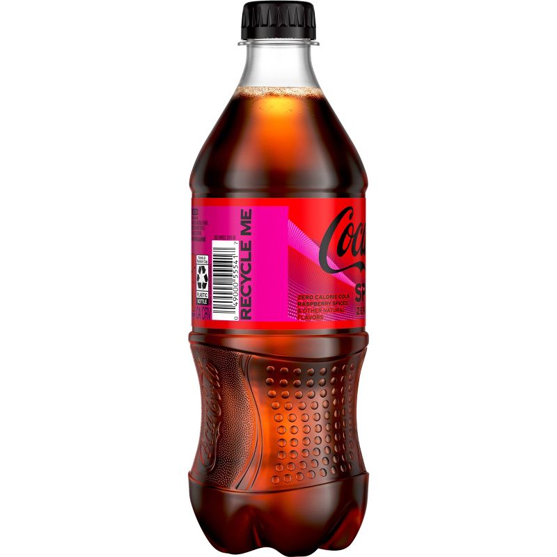 Coca-Cola Spiced Zero Sugar - 20 fl oz Bottle, 2 of 9