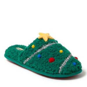 Dearfoams Unisex Novelty Holiday Christmas Scuff Slipper - 1 of 4