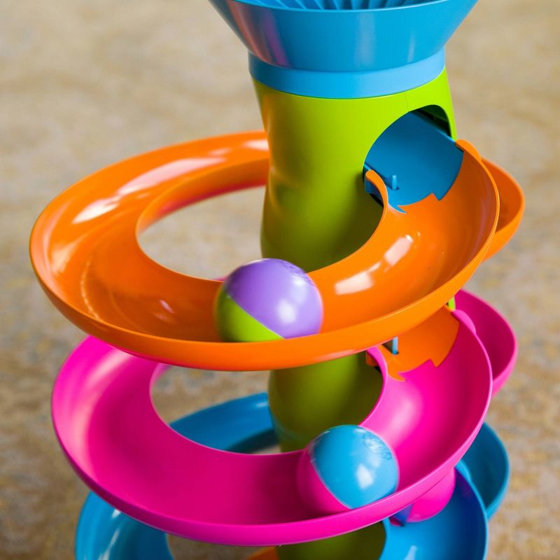 Fat Brain Toys RollAgain Tower Ball Toy, 6 of 8