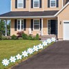 Big Dot of Happiness Blue Daisy Flowers - Lawn Decorations - Outdoor Floral Party Yard Decorations - 10 Piece - 3 of 4