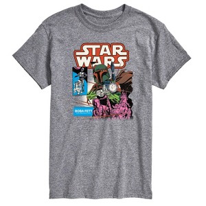 Men's - Star Wars - Boba Fett Comic Cover Short Sleeve Graphic T-Shirt - 1 of 3