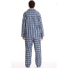 #FollowMe Mens Flannel Pajama Set  Stylish & Cozy Winter Sleepwear - 4 of 4