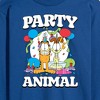 Men's - Garfield - Party Animal Long Sleeve Graphic T-Shirt - 2 of 4