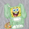 Spongebob Squarepants Easter Bunny Suit Women's T-Shirt Athletic Heather - 2 of 4