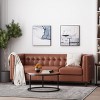 NicBex 75.5 Inch Morden 3-Seater PU Sofa with Tufted Back for Living Room,Office,Apartment - 2 of 4