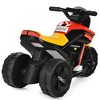 Costway 6V Ride-On Toy Motorcycle Trike 3-Wheel Electric Bicycle w/ Music&Horn - 4 of 4
