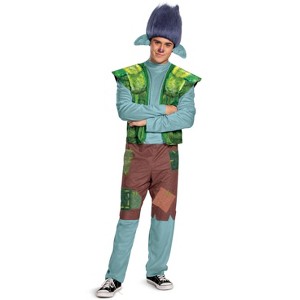 Trolls Branch Movie 2 Men's Costume, Medium (38-40) - 1 of 2