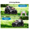 Kids Ride On Truck, 12V Battery Powered Electric Car with Remote Control, 2-Speed Ride On Toy Car with Headlights and Music,for Kids 3-6 - 2 of 4