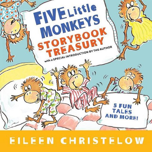 Five Little Monkeys Storybook Treasury (paperback) By Eileen Christelow ...