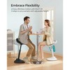 SONGMICS Standing Desk Chair, Adjustable Ergonomic Standing Stool,Swivel Sitting Balance Chair, Anti-Slip Bottom Pad - 4 of 4
