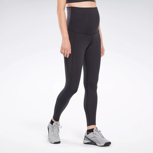 Reebok Lux Maternity Leggings Maternity Athletic Leggings X Small Black