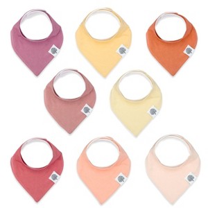 Parker Baby Co. Bandana Drool Bibs 8 Pack - 1 of 4