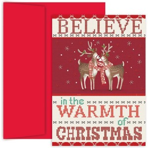 Masterpiece Studios Hollyville Cards in Keepsake Box, 18-Count, Warmth Of Christmas (854100) - 1 of 1