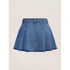 Mocamel  Denim High-Waist Pleated Skirts - 4 of 4