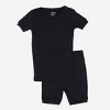 Leveret Matching Family Pajamas – Solid Navy – 100% Cotton – Customizable for Personalization - 2 of 4