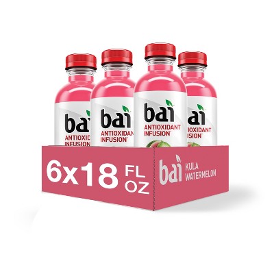 Bai Kula Watermelon Antioxidant Water - 6pk/18 fl oz Bottles