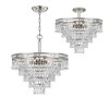 Crystorama Lighting Mercer 7 - Light Chandelier in  Olde Silver - 2 of 4